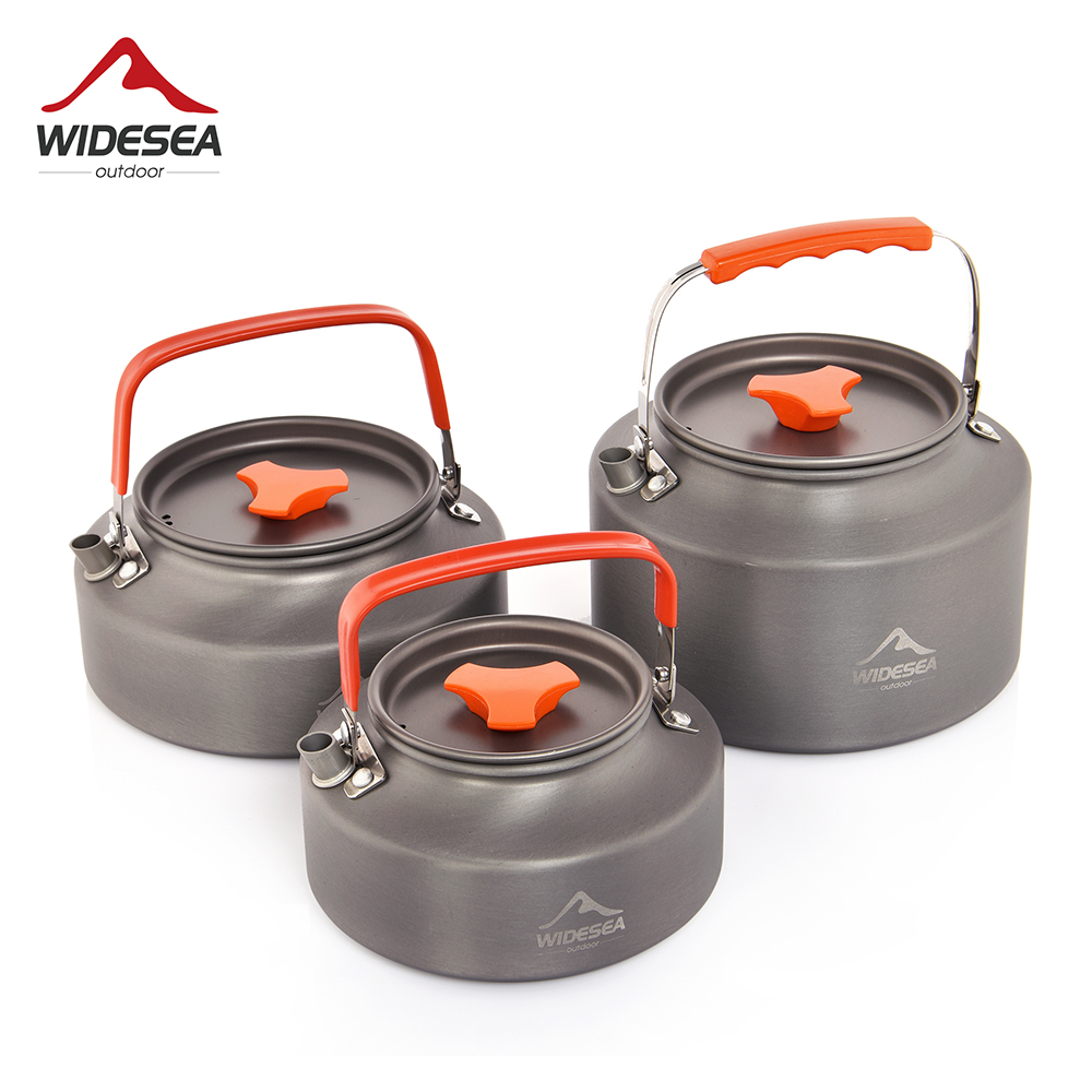 Camping Cooking Utensils Kit - Widesea 캠핑용 물 주전자, 야외 커피