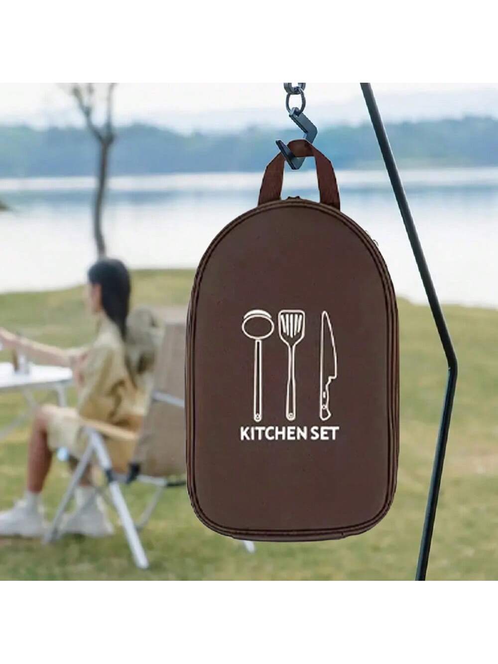 Camping Cooking Utensils Storage - 야외 캠핑 조리기구 보관 가방 조리기구
