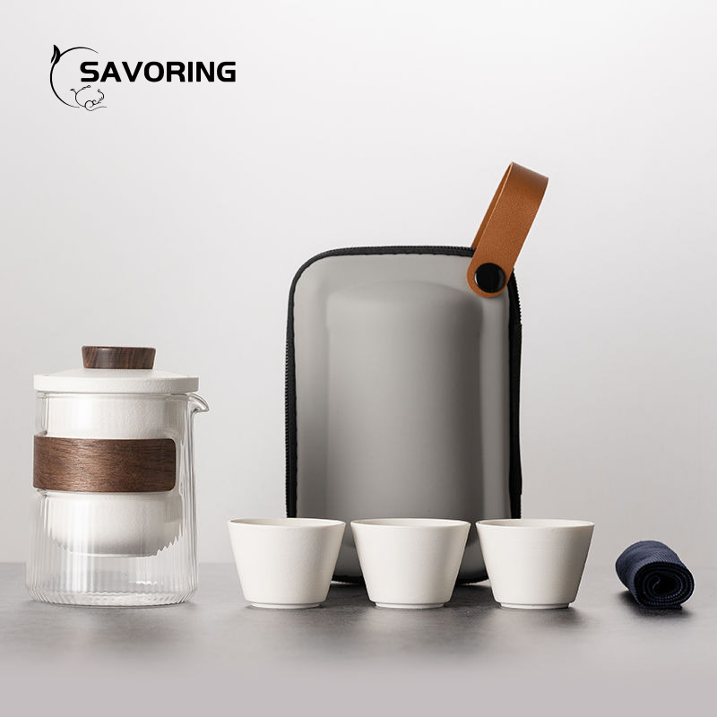 Camping Cooking Utensils Kit - 간단한 중국 도자기 차 세트 1포트