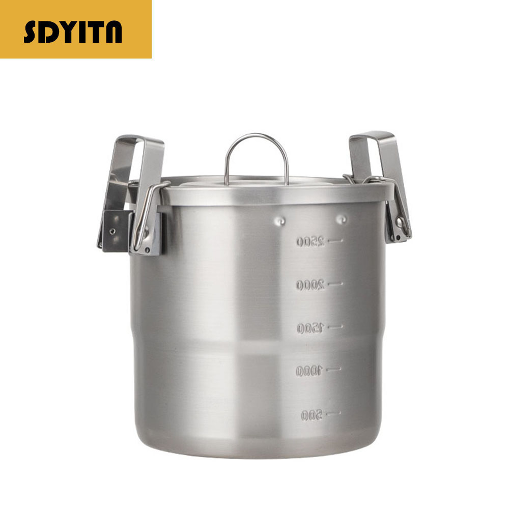 Camping Cooking Box Set - 야외용 풀세트 304 스테인리스 스틸 캠핑