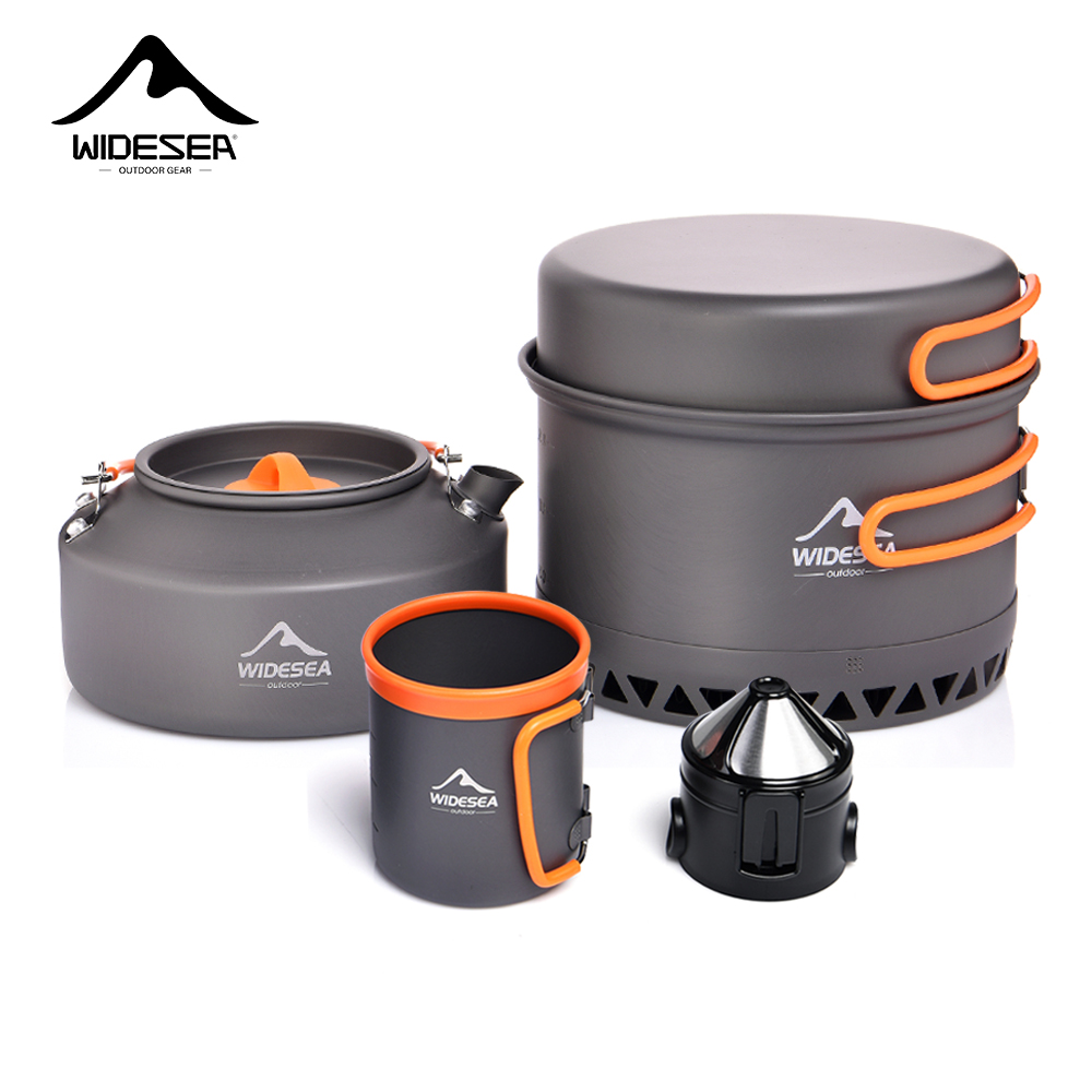 Camping Cooking Utensils Kit - 캠핑 식기 야외 조리기구 세트 냄비
