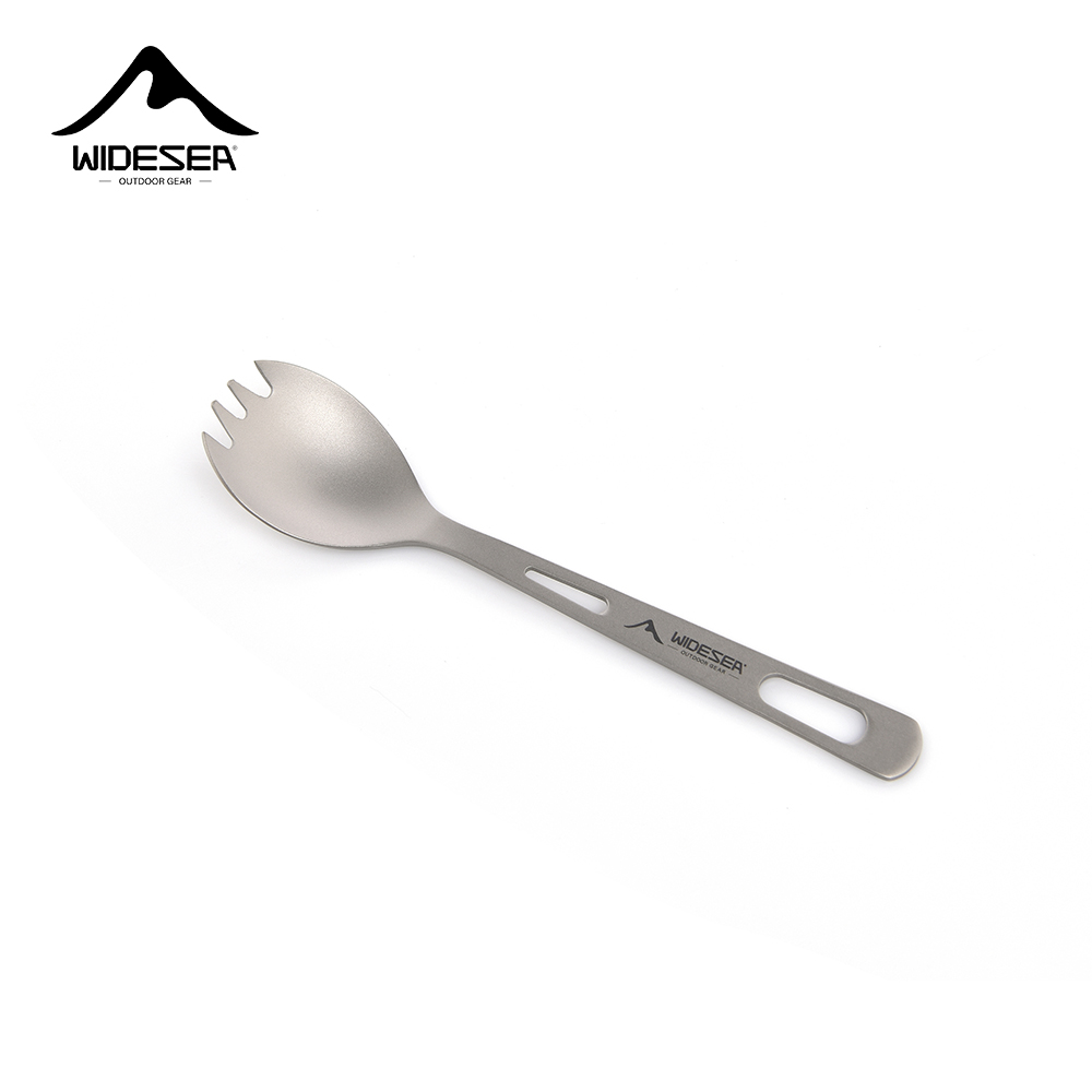 Camping Cooking Hardware - Widesea 캠핑 요리 세트 스포크 티타늄