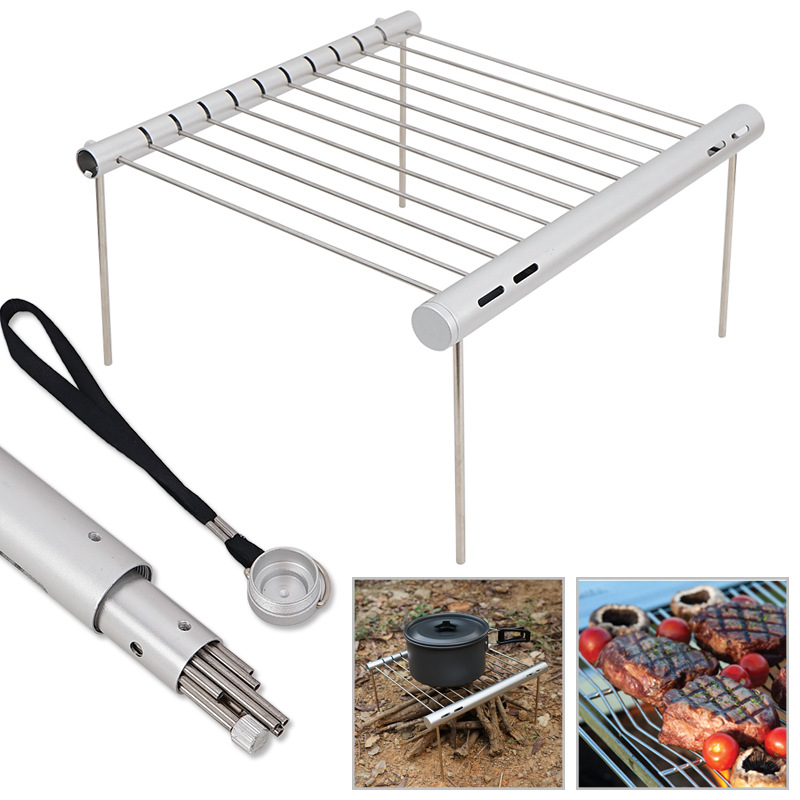 Camp Grill Portable Folding - D5 미니 포켓 바베큐 그릴 휴대용