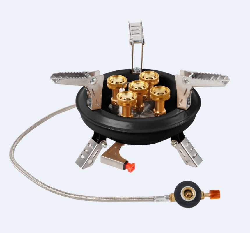 Camping Cooking Drawer - BRS-201A 휴대용 캠핑 가스 스토브 16000W
