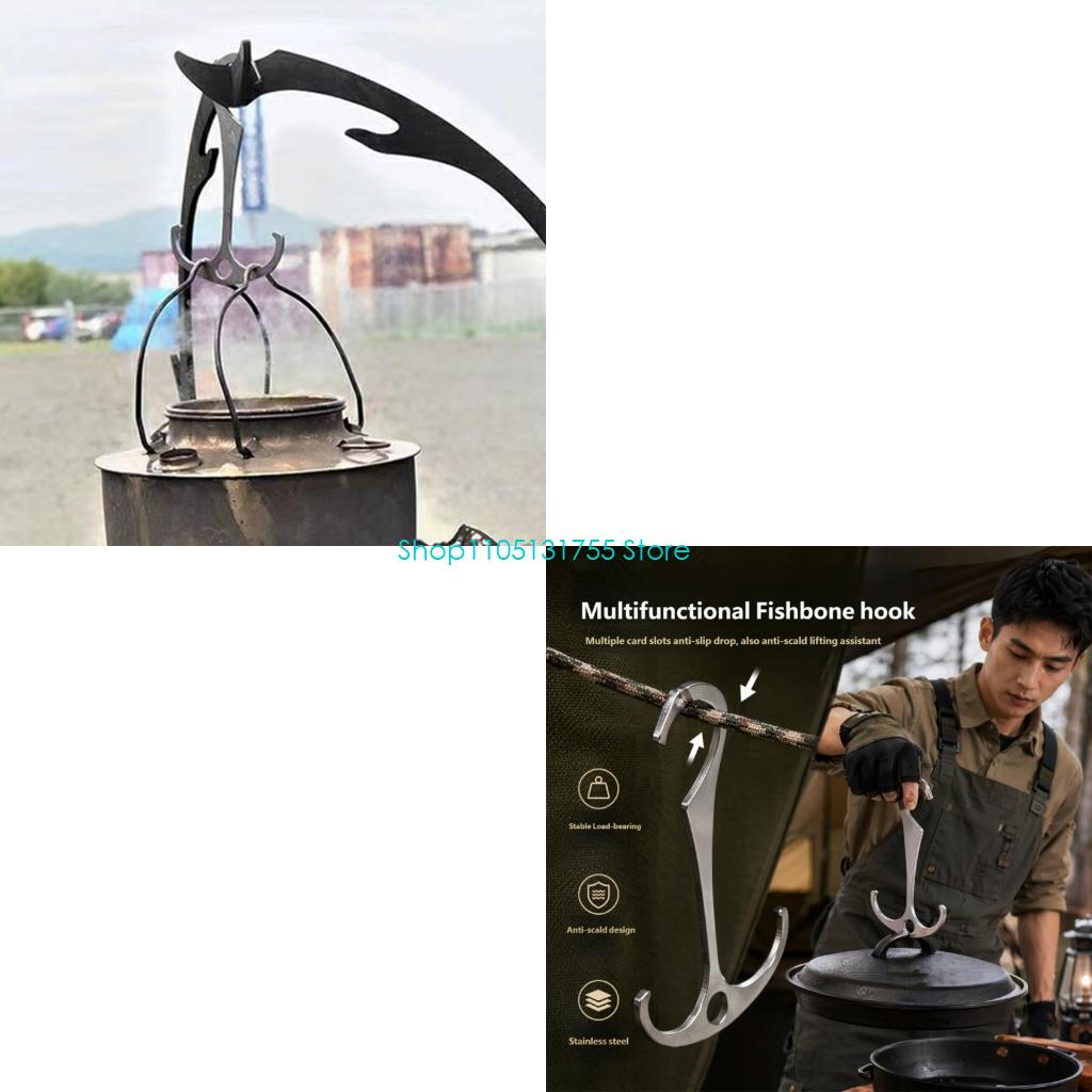 Camping Cooking Accessories - K0EF 조리 공간 보관 고리 중간
