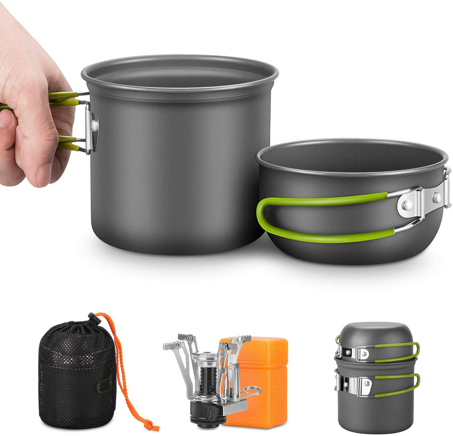 Camping Cooking Box Set - 캠핑 조리기구 세트 스토브 포함 야외