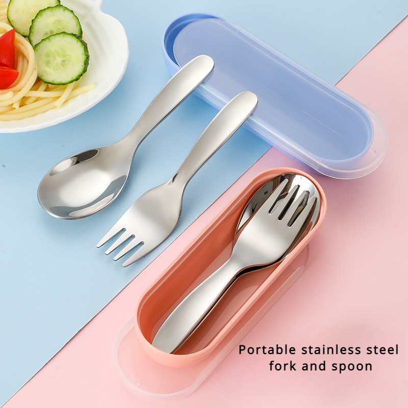 Camping Cooking Knife Set - 2 Pcs 1 세트 휴대용 숟가락