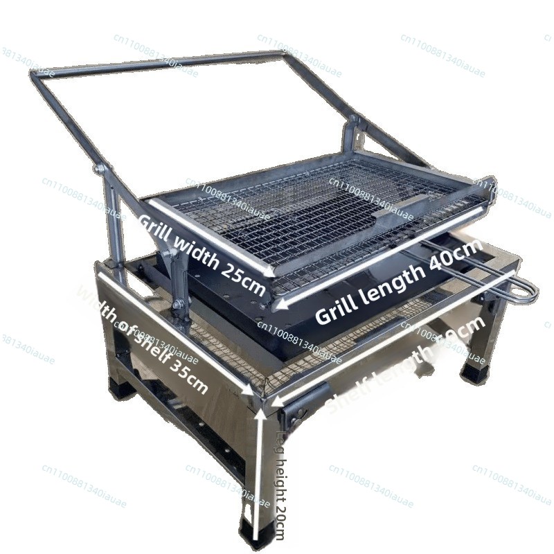 Camp Grill Portable Folding - 휴대용 접이식 캠핑 그릴, 새로운 스테인리스