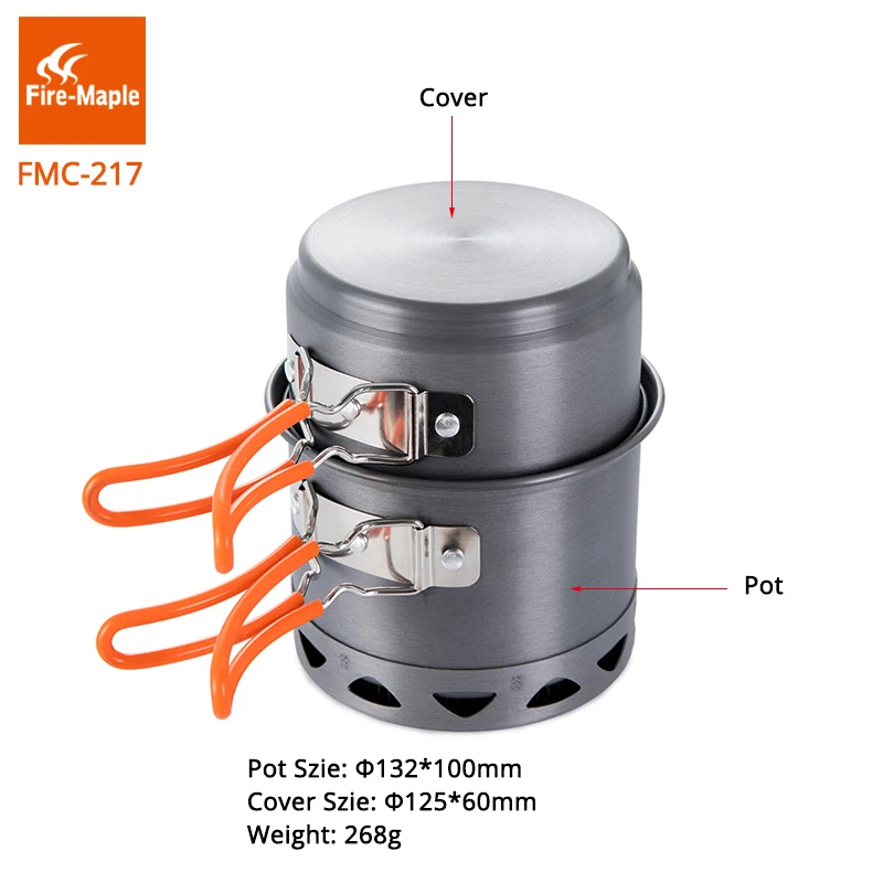 파이어 메이플 캠핑 조리기구 세트, 휴대용 야외 접이식 - Camping Cooking Set Compact 리뷰 및 가격