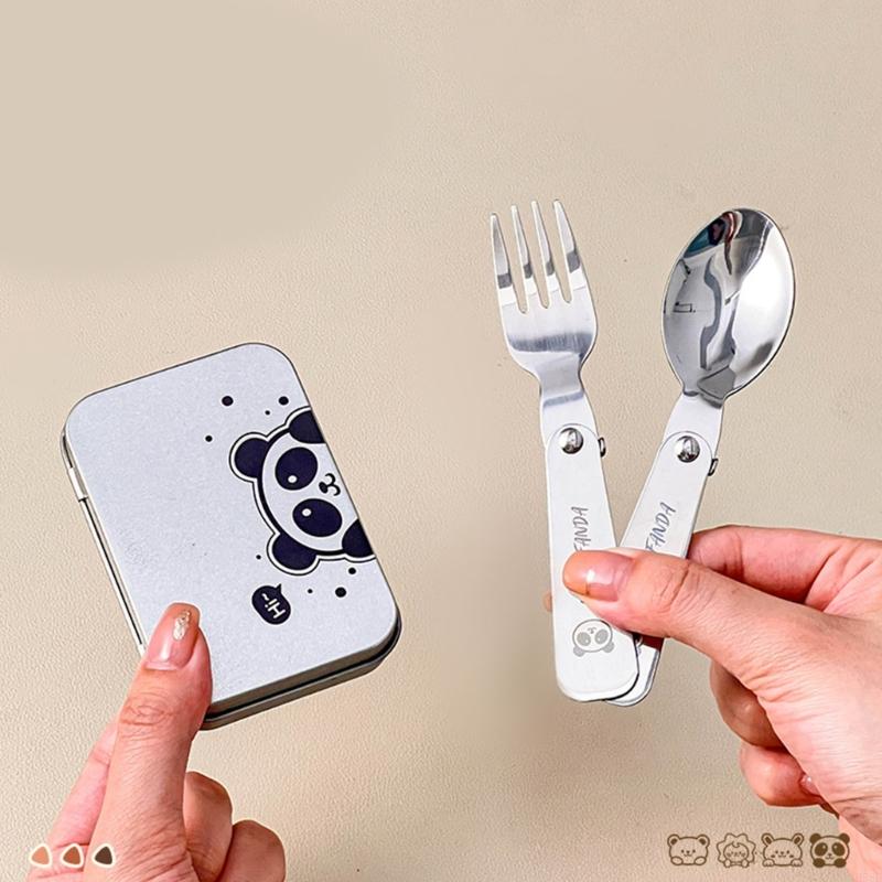 야외 접이식 캠핑 칼 붙이 세트 포크 스푼 여행 용품  - Camping Cooking Utensils Storage 리뷰 및 가격