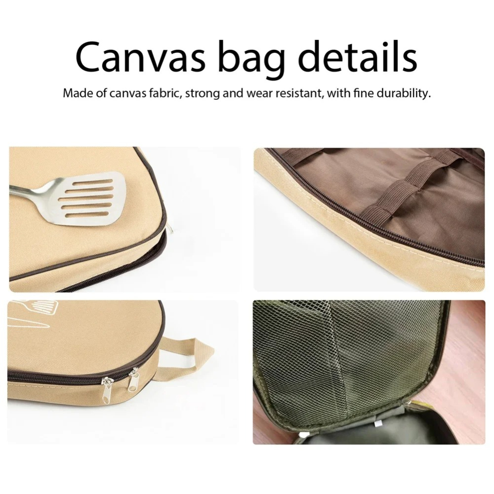 휴대용 야외 조리 가방 캠핑 보관 가방 휴대용 여행용기 - Camping Cooking Utensils Storage 리뷰 및 가격