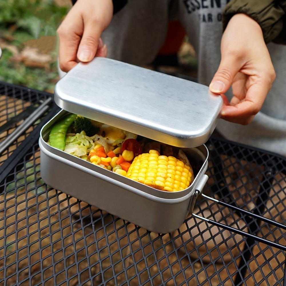 초경량 식기 캠핑 조리기구 도시락 요리 냄비 피크닉 액 - Camping Cooking Box Set 리뷰 및 가격