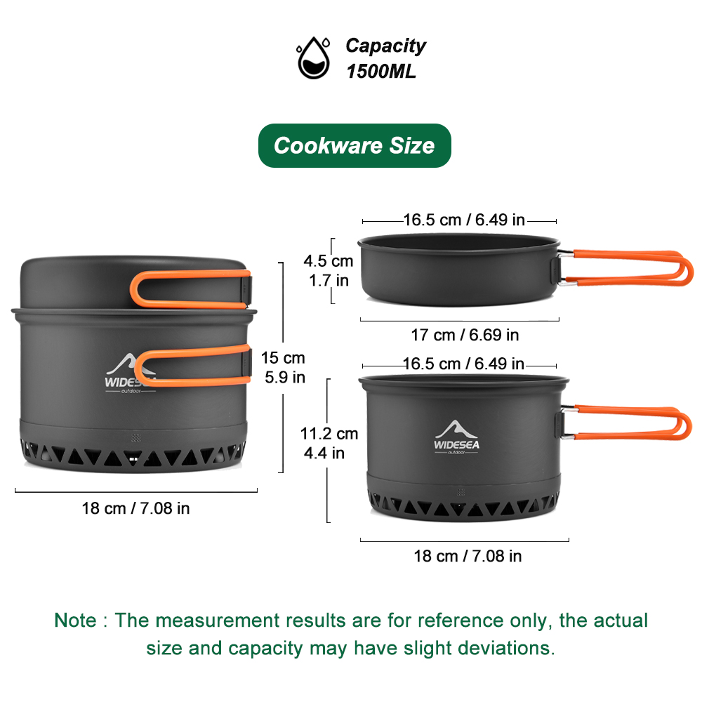 캠핑 식기 야외 조리기구 세트 냄비 관광 주전자 커피  - Camping Cooking Utensils Kit 리뷰 및 가격