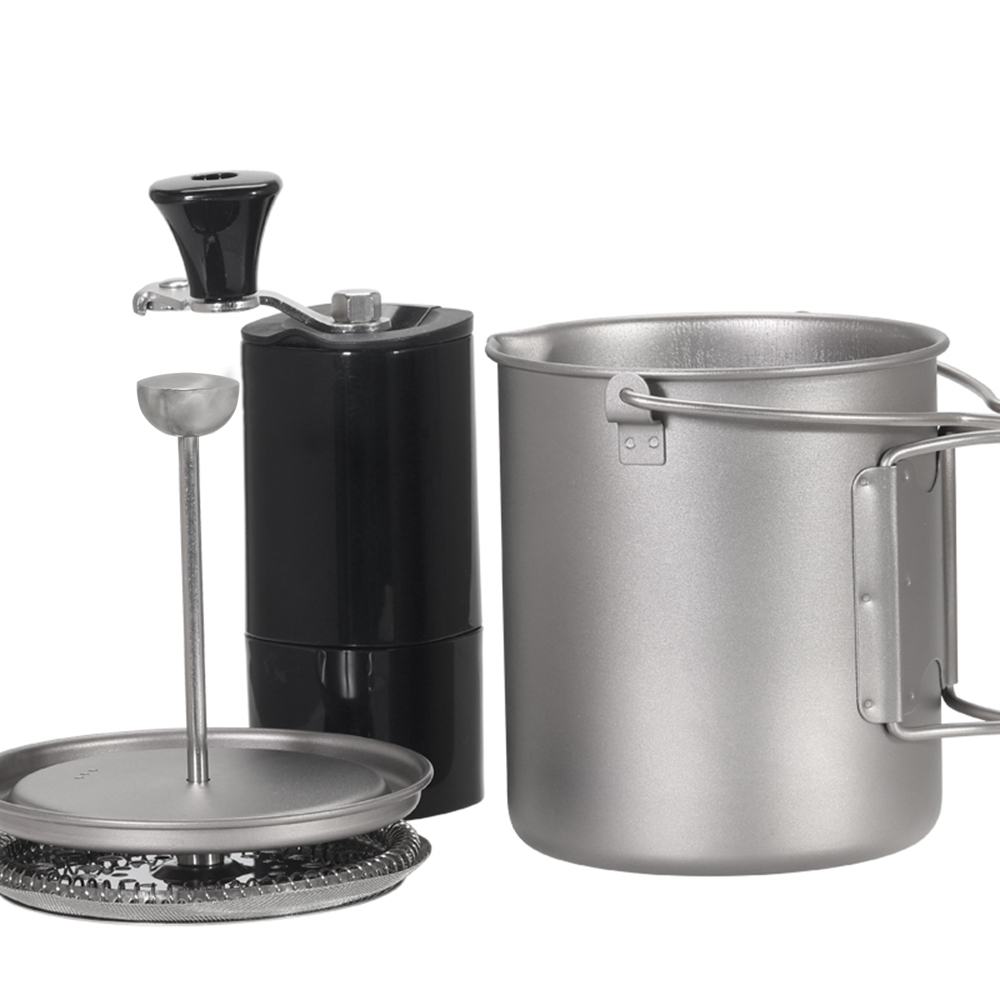 Lixada 티타늄 커피 컵 머그잔, 프렌치 프레스 포 - Camping Cooking Cylinder 리뷰 및 가격