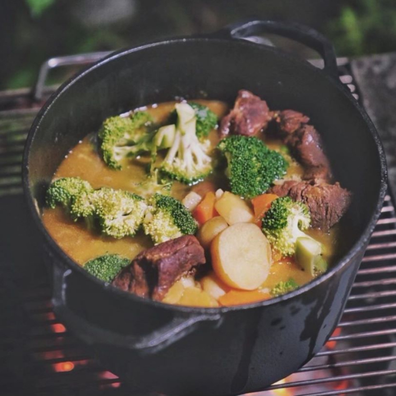 야외 조리기구 캠핑용 스톡팟 걸이형 냄비 철제 냄비 안 - Camping Cooking Dutch Oven 리뷰 및 가격