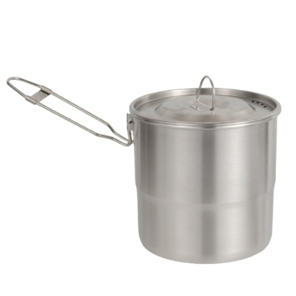 휴대용 3L 스테인리스 스틸 조리용 냄비 304 등급, - Camping Cooking Set Compact 리뷰 및 가격