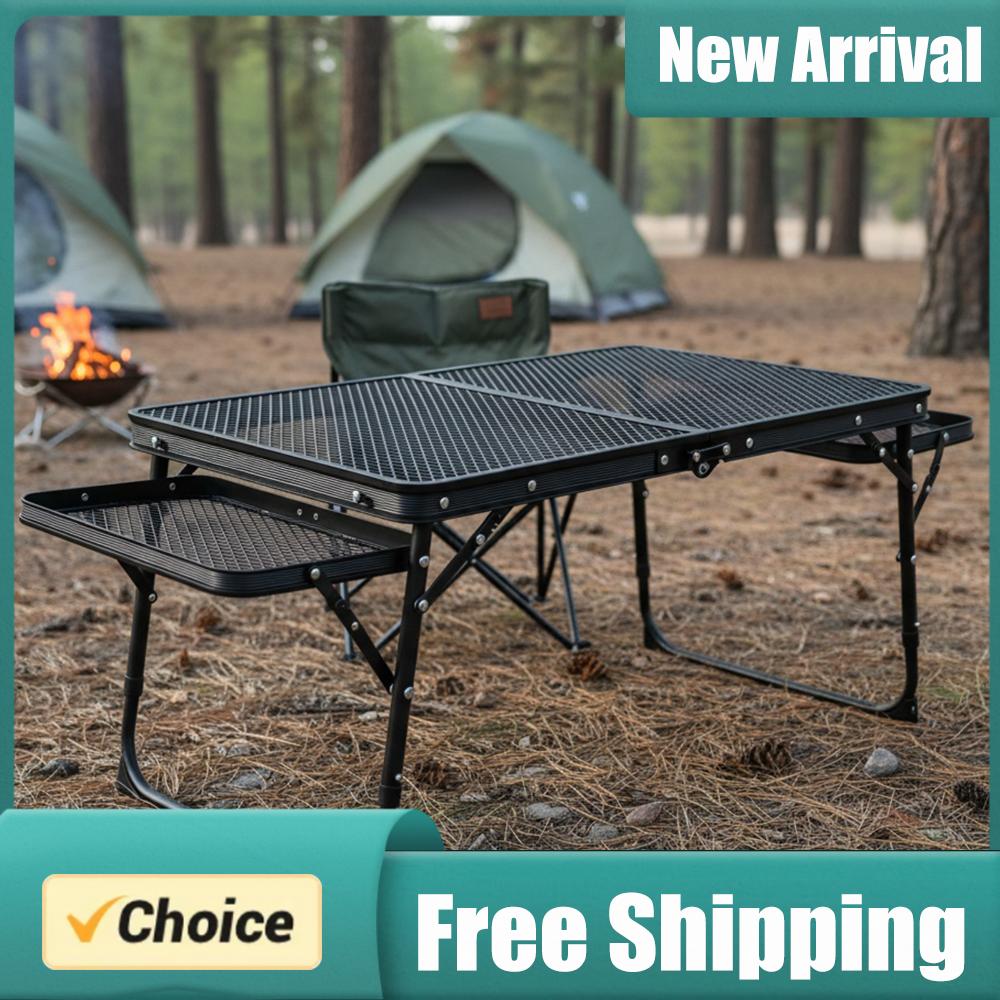 접이식 그릴 테이블 높이 조절 가능 휴대용 피크닉 테이 - Camp Grill Portable Folding 리뷰 및 가격