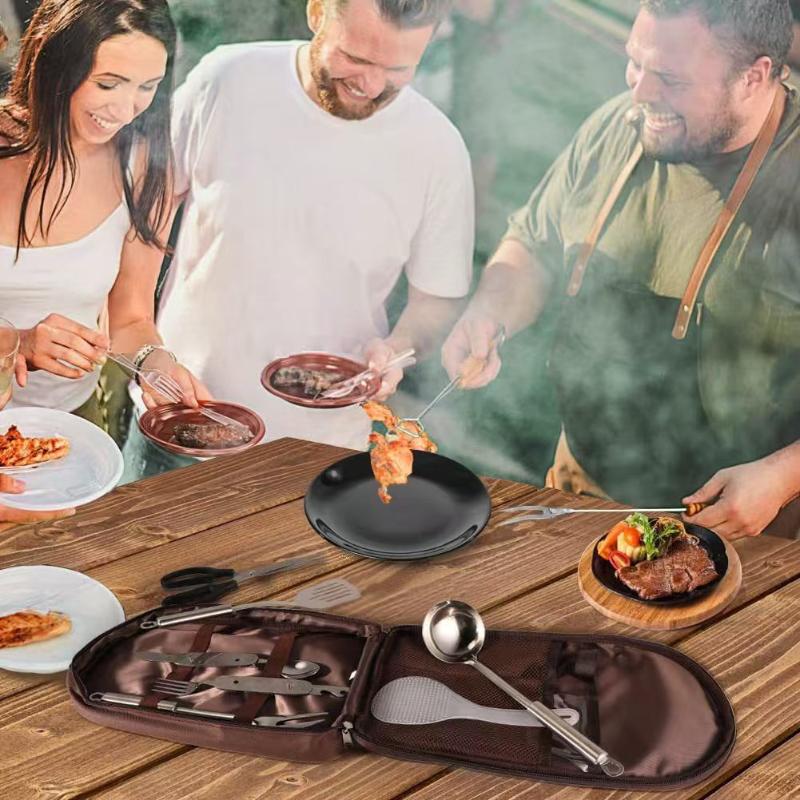 캠핑 도구 정리 가방 야외 요리 보관 휴대용 장비 피크 - Camping Cooking Utensils Storage 리뷰 및 가격
