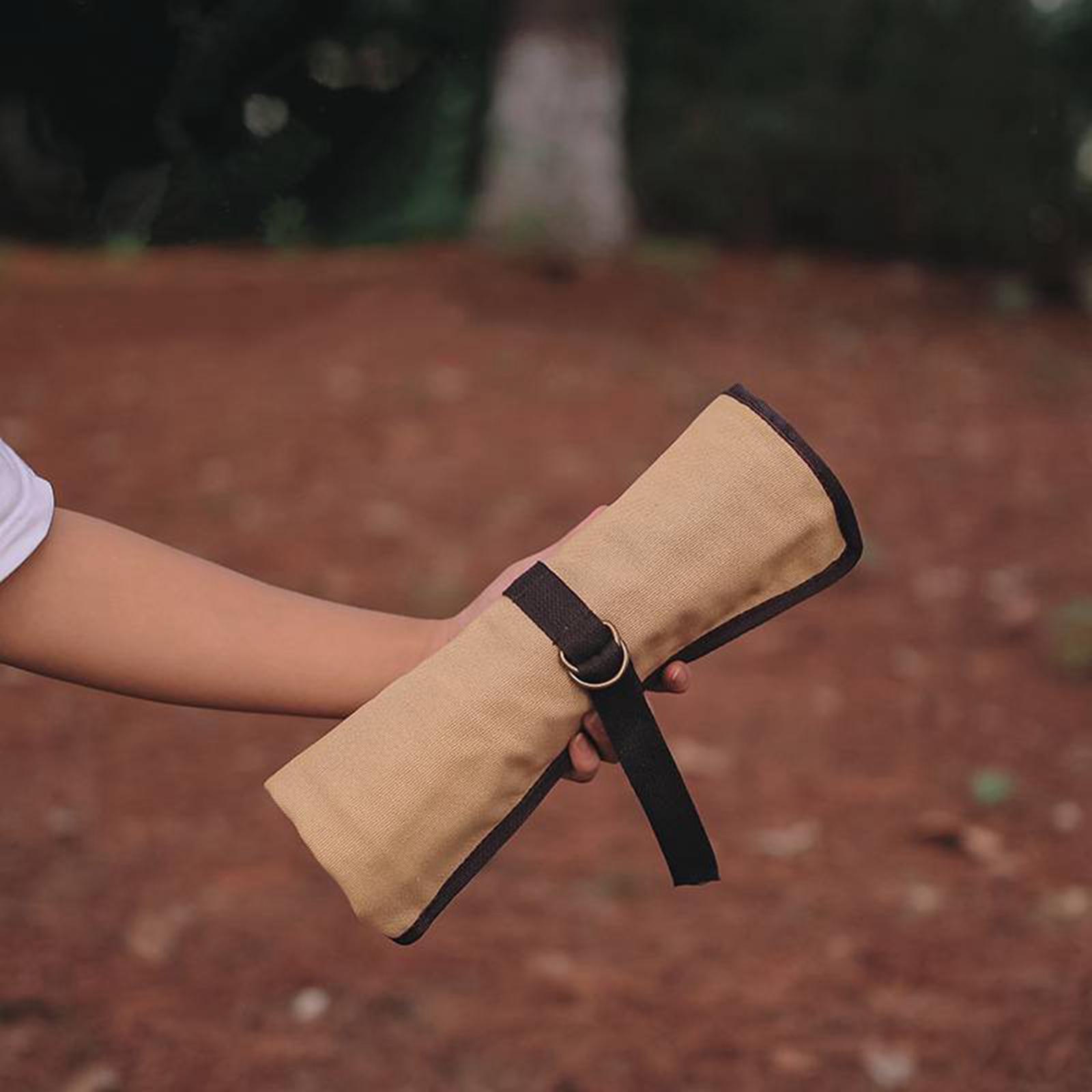 휴대용 캠핑 식기 롤업 가방 식기류 정리 보관 롤 홀더 - Camping Cooking Utensils Storage 리뷰 및 가격