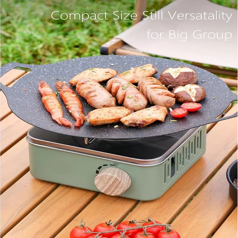 캠핑 미니 가스 스토브 휴대용 카세트 화로 부탄 스토브 - Camping Cooking Plate 리뷰 및 가격