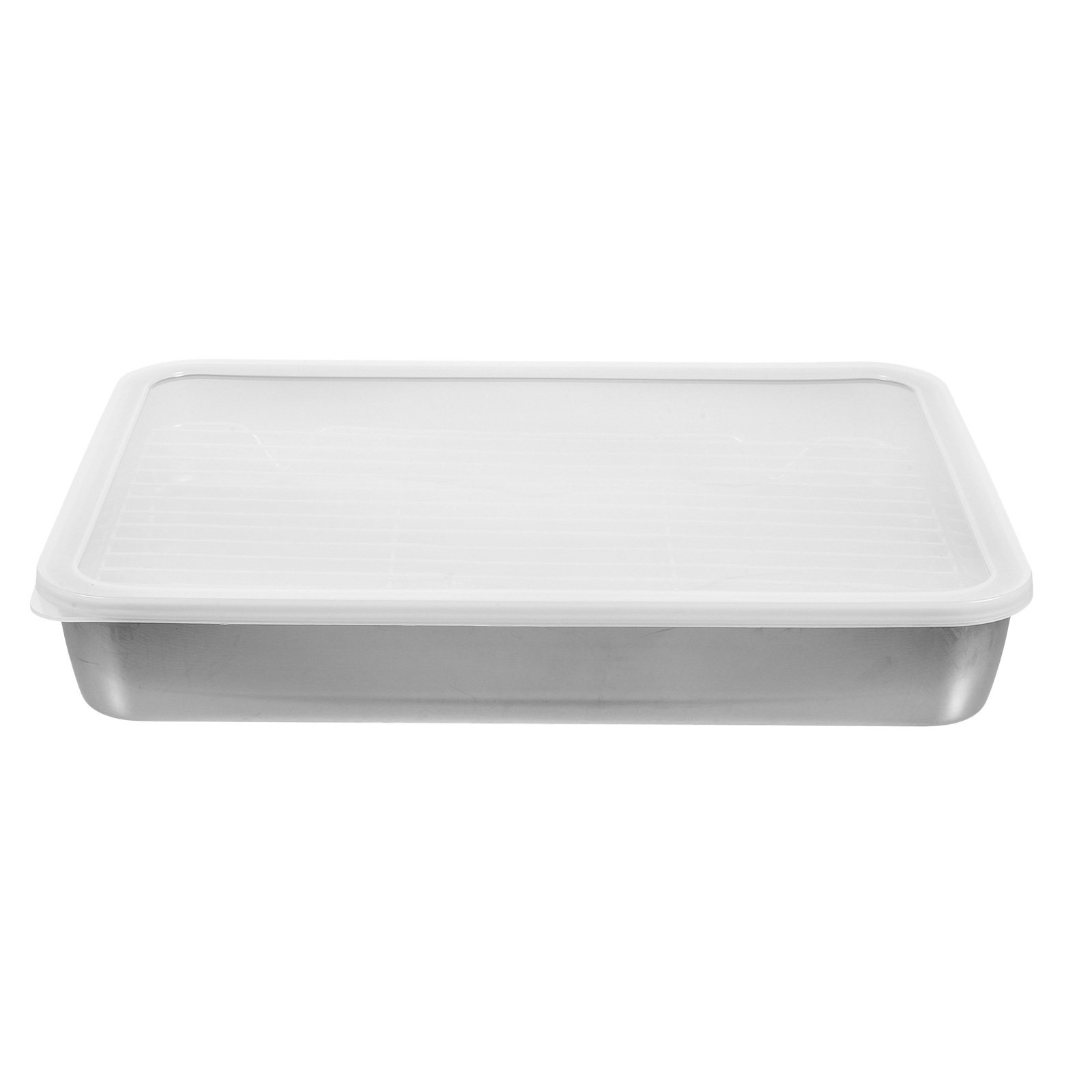스테인리스 스틸 직사각형 로스팅 팬 랙 온도 조절 조리 - Camping Cooking Dishes 리뷰 및 가격