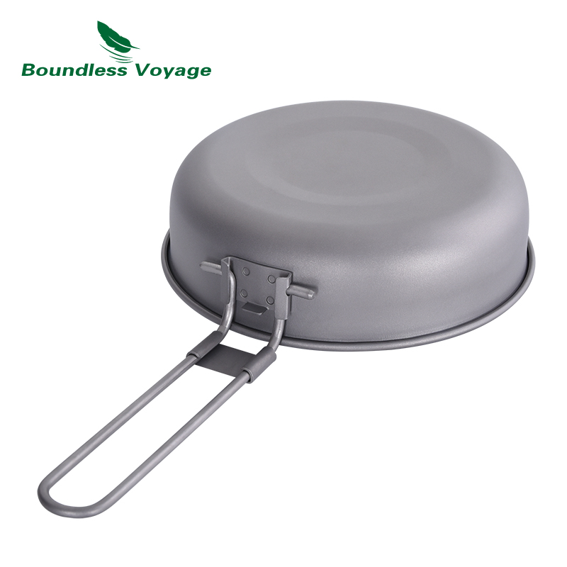무한 항해 접이식 손잡이가있는 초경량 티타늄 프라이팬  - Camping Cooking Set Compact 리뷰 및 가격