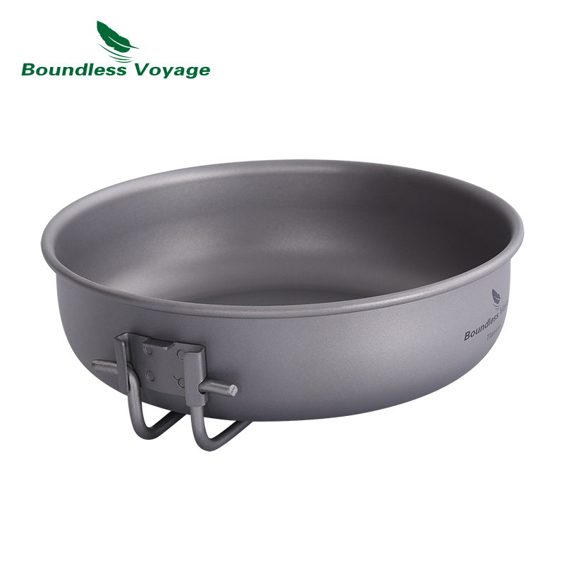 무한 항해 접이식 손잡이가있는 초경량 티타늄 프라이팬  - Camping Cooking Set Compact 리뷰 및 가격