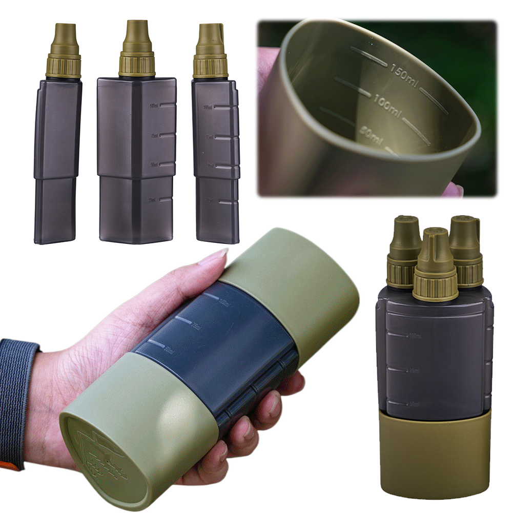 3 In 1 야외 캠핑 조미료 디스펜서 병 바베큐 피크 - Camping Cooking Utensils Storage 리뷰 및 가격