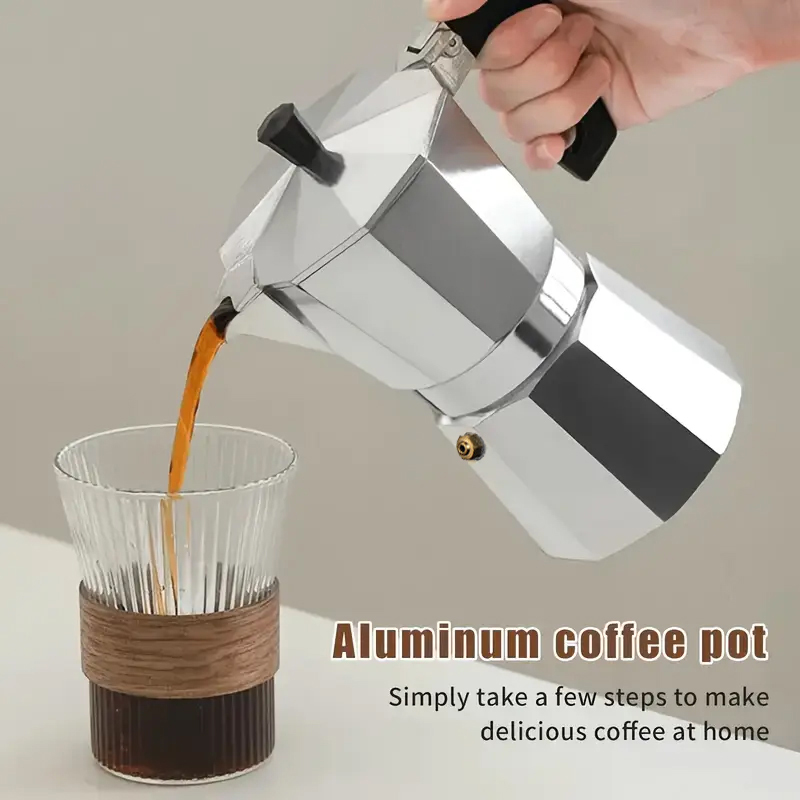 클래식 알루미늄 모카포트 50-300ML 가정용 스토브 - Camping Cooking Accessories 리뷰 및 가격