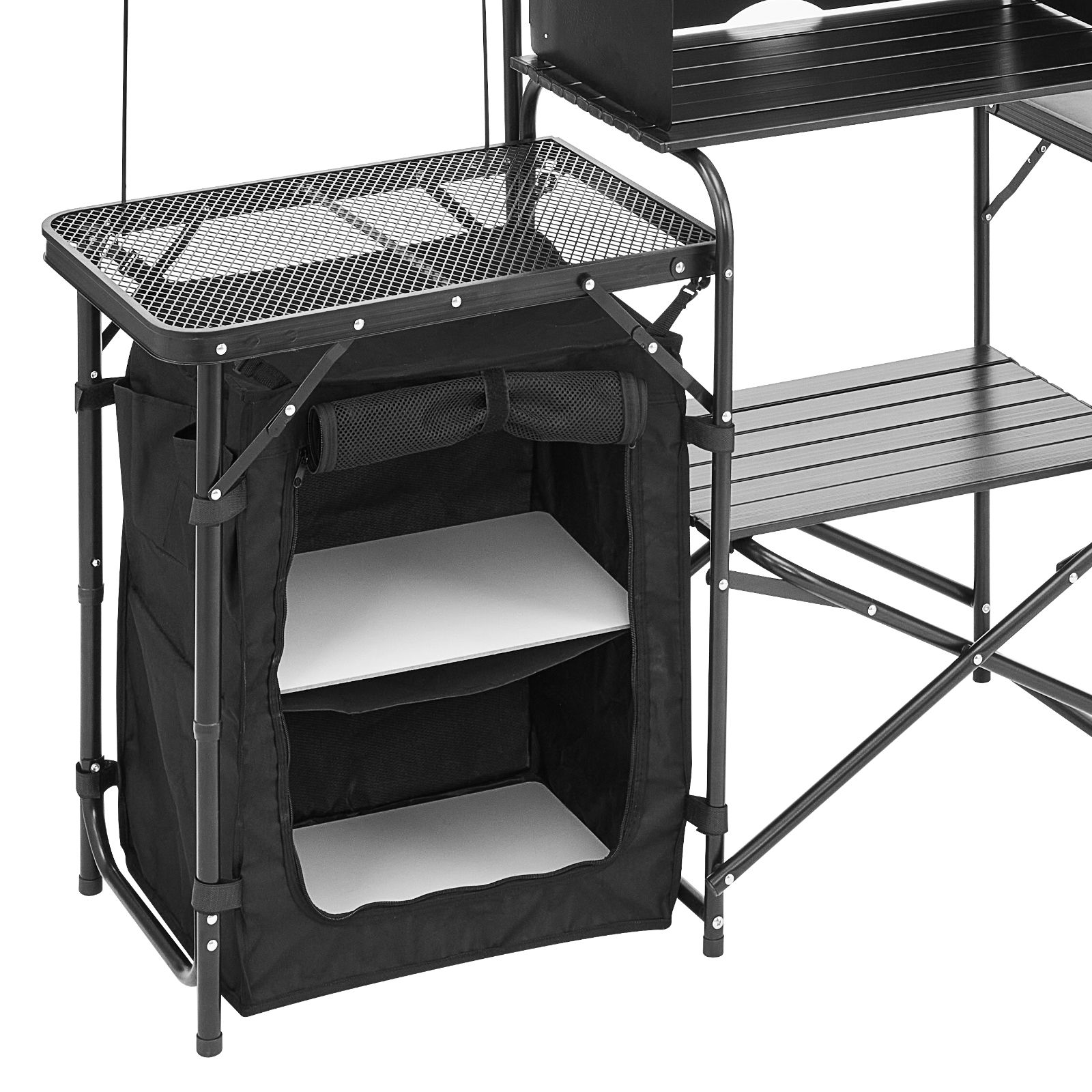 캠핑용 주방 테이블, 야외 캠핑 조리 테이블, 수납장과 - Camping Cooking Cupboard 리뷰 및 가격