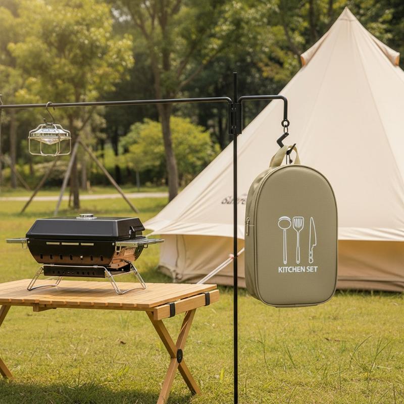 야외 요리 가방 캠핑 보관 가방 휴대용 조리기구 정리함 - Camping Cooking Utensils Storage 리뷰 및 가격