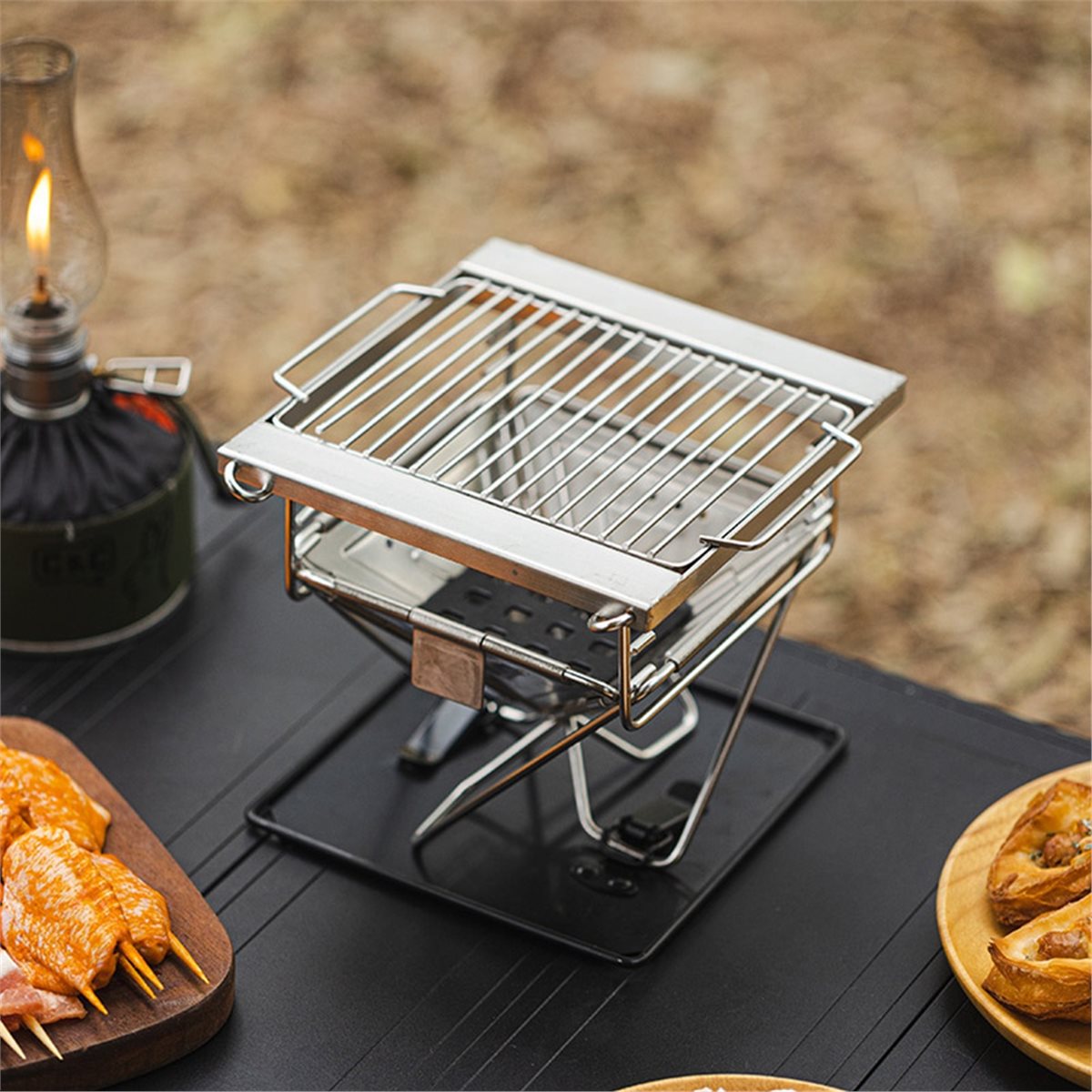 M10K 야외 캠핑 접이식 그릴 스테인레스 스틸 휴대용 - Camp Grill Portable Folding 리뷰 및 가격