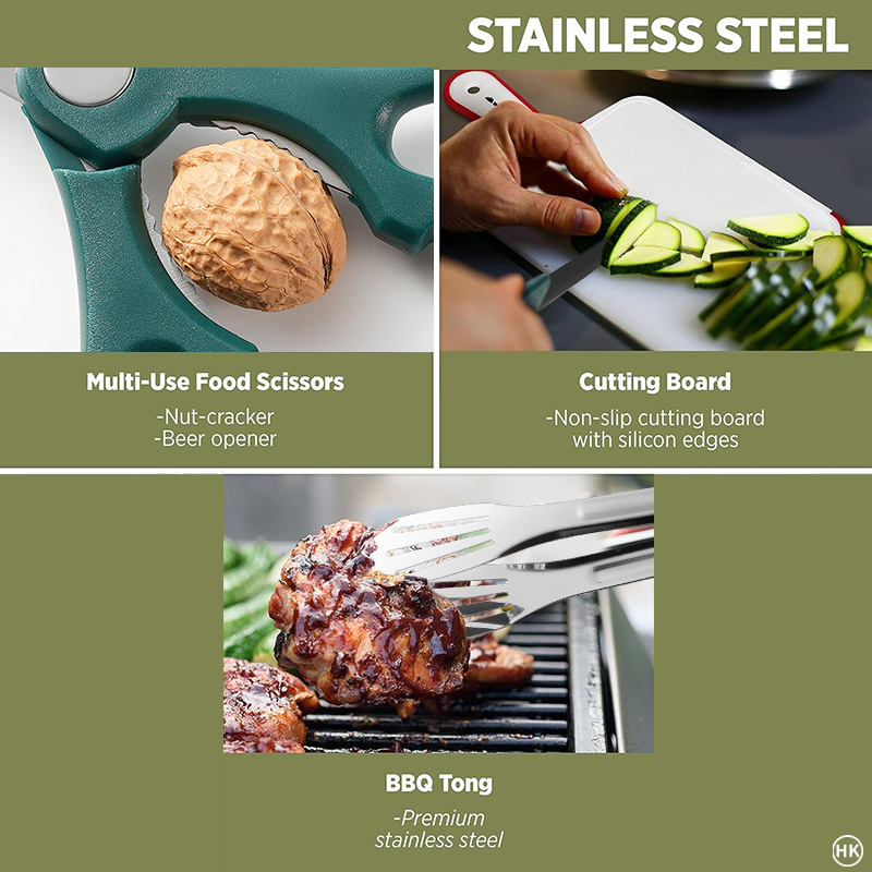 13PCS 캠핑 요리 세트, 캠핑 필수품, 캠핑 액세서 - Camping Cooking Accessories Set 리뷰 및 가격