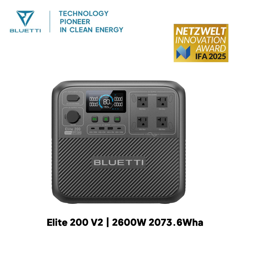 【리뉴얼】BLUETTI Elite 200 V2 휴대용  - Camping Cooking Utensils Kit 리뷰 및 가격