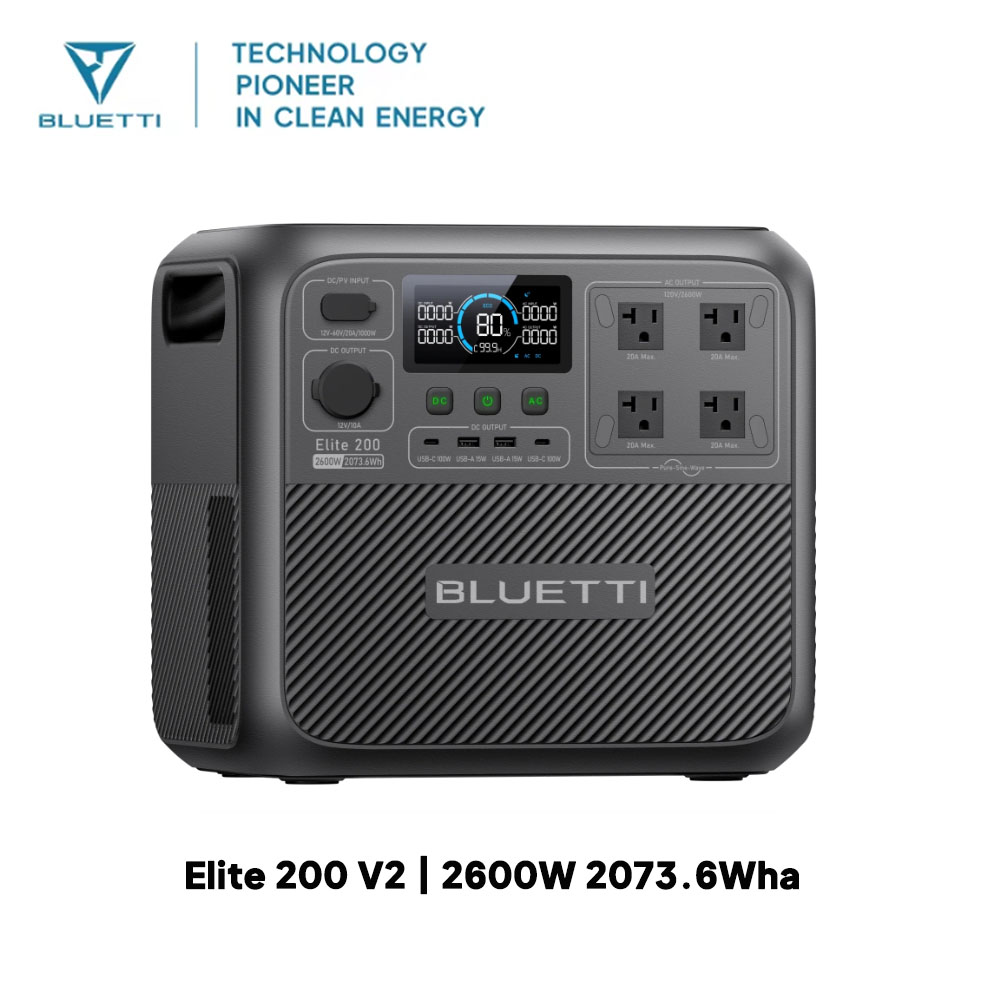 【리뉴얼】BLUETTI Elite 200 V2 휴대용  - Camping Cooking Utensils Kit 리뷰 및 가격