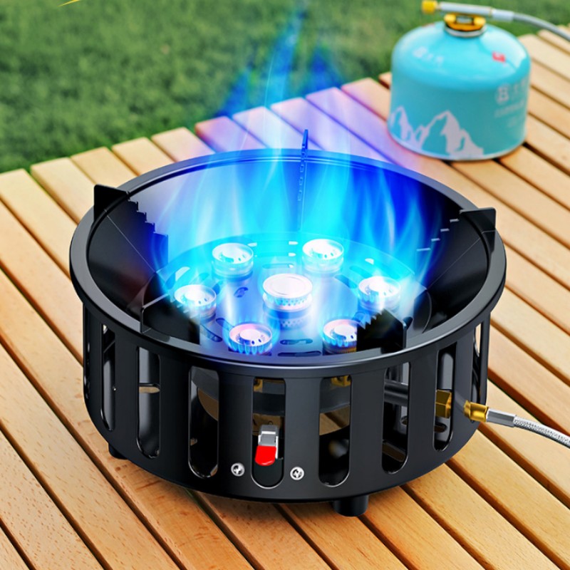고출력 7코어 21000W 휴대용 캠핑 스토브, 강풍  - Camping Cooking Drawer 리뷰 및 가격