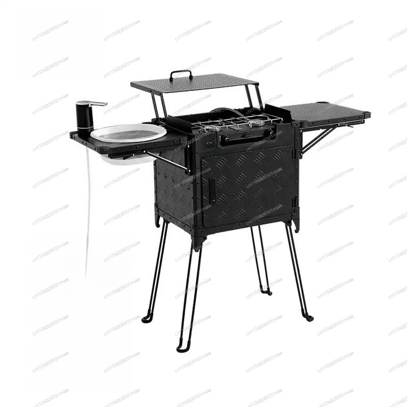 휴대용 접이식 야외 캠핑 키친 박스, 캠핑 하이킹 차량 - Camping Cooking Box Set 리뷰 및 가격