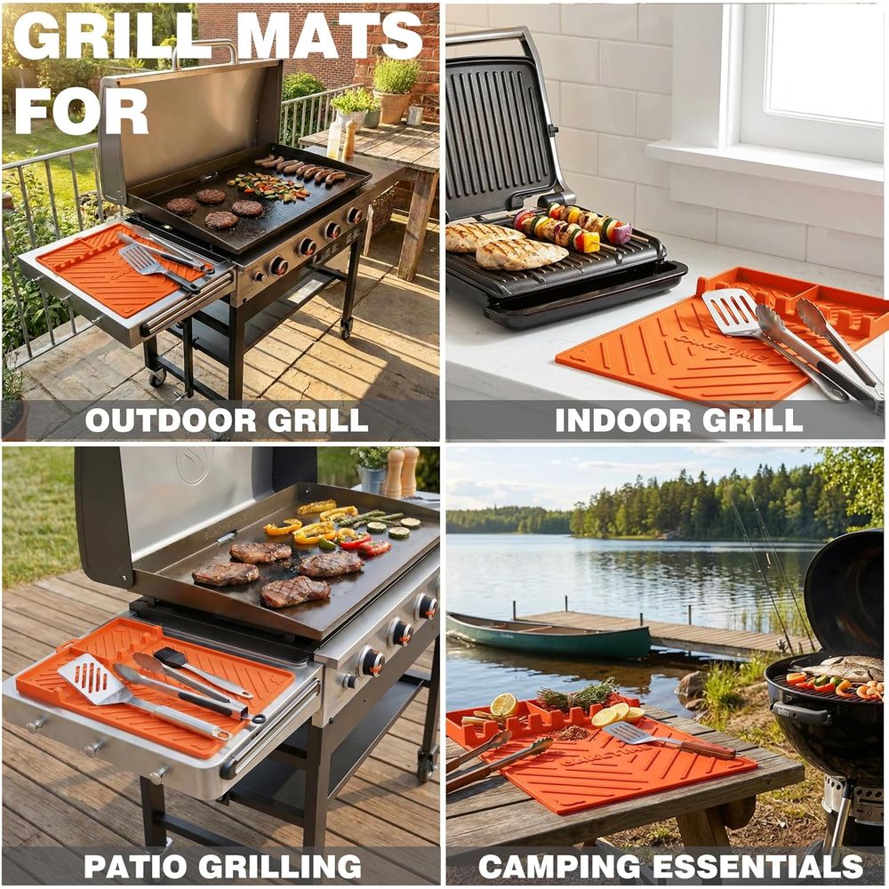 실리콘 그릴 매트 또는 그리들 액세서리, 요리, 주방, - Camping Cooking Accessories 리뷰 및 가격