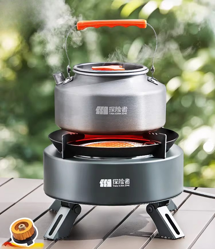 휴대용 분리형 가스 스토브 야외 캠핑 피크닉 요리 버너 - Camping Cooking Box Set 리뷰 및 가격