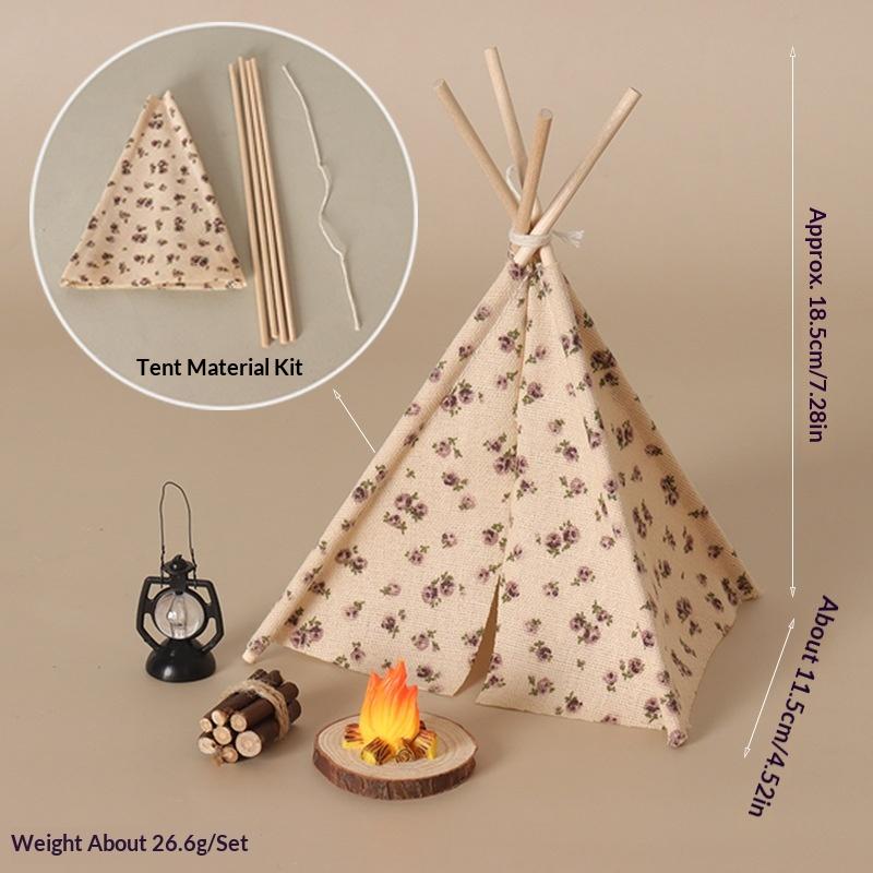 **1 세트 1/12 인형 집 야외 요리 바베큐 장면  - Camping Cooking Accessories Set 리뷰 및 가격