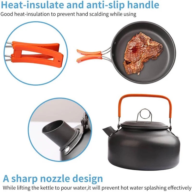캠핑 요리 세트 캠핑 조리기구 여행용 식기 야외 피크닉 - Camping Cooking Hardware 리뷰 및 가격