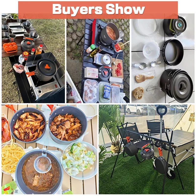 캠핑 요리 세트 캠핑 조리기구 여행용 식기 야외 피크닉 - Camping Cooking Hardware 리뷰 및 가격