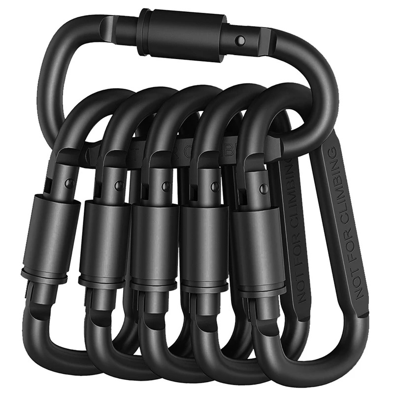 4-6개 세트 카라비너 키홀더 캠핑 생존 EDC 야외  - Camping Cooking Accessories 리뷰 및 가격